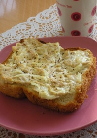 朝食に♬簡単♬ツナと玉ねぎのマヨトースト