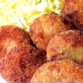食べてほしい!リメイク★きんぴらコロッケ