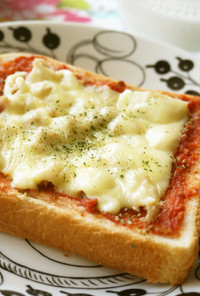 朝食に☆トマトツナチーズトースト
