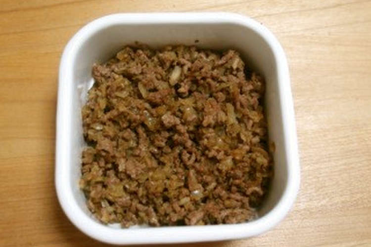 合挽肉で万能そぼろタネ 野菜豊富リメイク レシピ 作り方 By Moriam クックパッド 簡単おいしいみんなのレシピが352万品