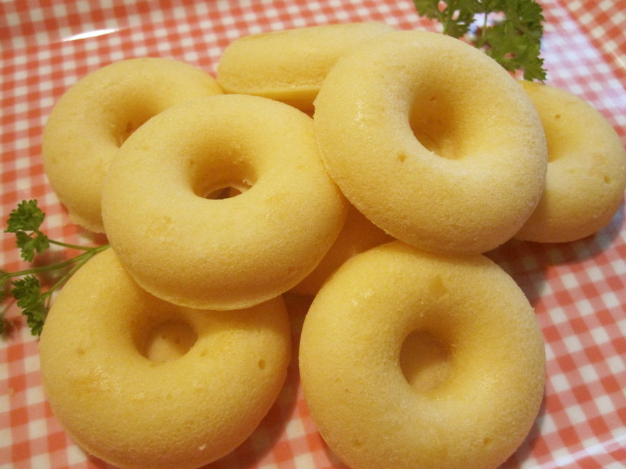 米粉の焼きドーナツの画像