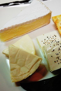 オードブルに＊3種のチーズの盛り合わせ＊