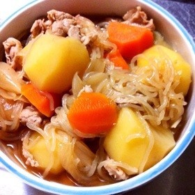 簡単♪豚肉の肉じゃが★ほっこり田舎の味