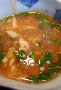 飲むマーボー豆腐☆麻婆豆腐風スープ