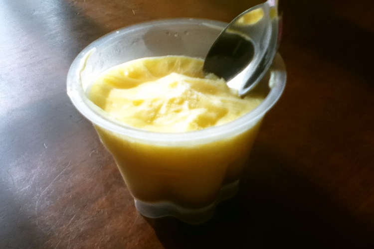 冷凍プリン レシピ 作り方 By ルカルカナイト クックパッド