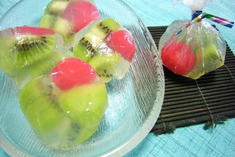 お花見 運動会に フルーツボンボン レシピ 作り方 By ぐびぐびぷは クックパッド