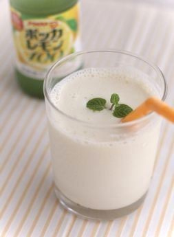 豆乳はちみつレモン