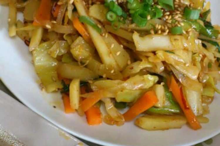 野菜だけ ピリ辛炒め レシピ 作り方 By クキモ クックパッド 簡単おいしいみんなのレシピが359万品