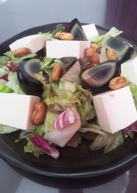 ピータン豆腐サラダ