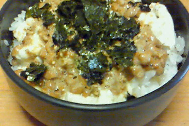 簡単ヘルシー ひとりランチに納豆腐丼 レシピ 作り方 By 幸花fam クックパッド 簡単おいしいみんなのレシピが364万品