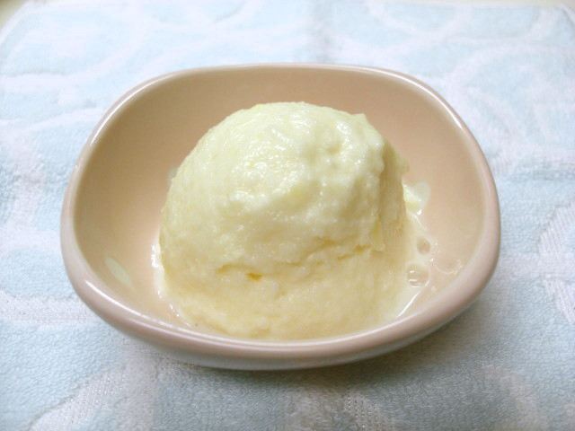 バニラフローズンヨーグルトのレシピ