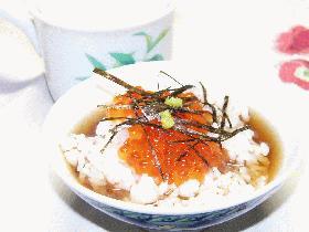 いくら茶漬け