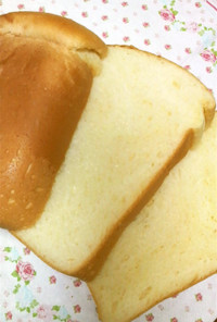 HB早焼きでふんわりリッチな食パン