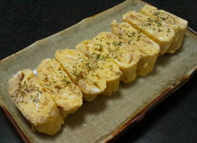 【味つけツナの卵焼き~(^O^)】