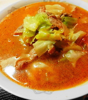 春キャベツで*濃厚*味噌ラーメン*