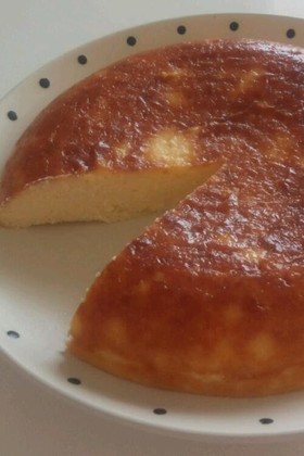 超簡単!炊飯器で本格ベイクドチーズケーキ