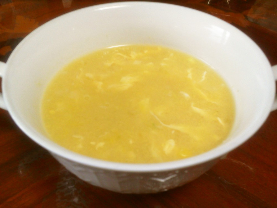 中華コーンスープの画像