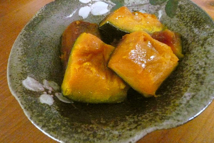 レンジで簡単 かぼちゃバター 煮物風 レシピ 作り方 By まーるちーず クックパッド 簡単おいしいみんなのレシピが360万品