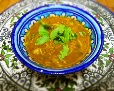 ハリラ・スープ（モロッコ料理）の写真