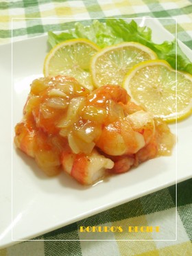 ➏ 簡単エビチリ★レモン風味 ➏