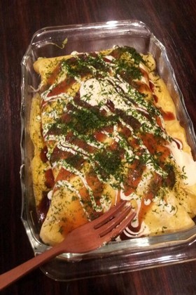*野菜たっぷり♪オムポテキャベツ*