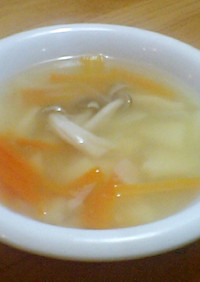 塩麹★野菜コンソメスープ