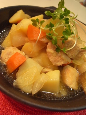 こくうま♡塩麹で鶏じゃが