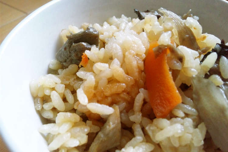 極旨 料亭みたい 鶏の炊き込みご飯 レシピ 作り方 By ちょここぁ クックパッド 簡単おいしいみんなのレシピが360万品
