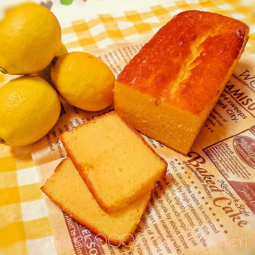 簡単♪しっとりレモンバターケーキの画像