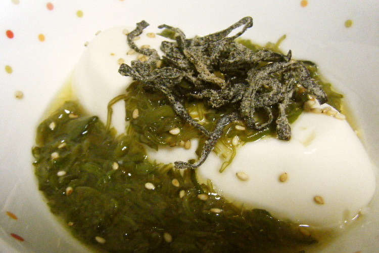 かんたん 豆腐とめかぶと塩昆布さま レシピ 作り方 By まりもーも クックパッド 簡単おいしいみんなのレシピが362万品