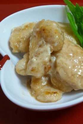 簡単彼ご飯❤鶏むね肉のわさびマヨ