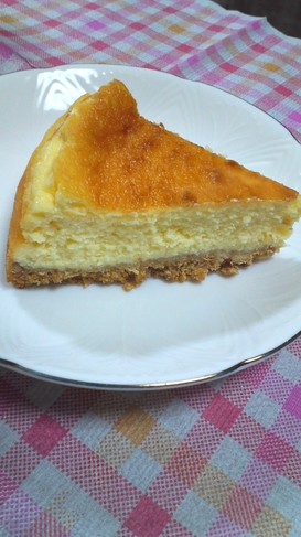 チーズ嫌いも克服?しっとりチーズケーキ