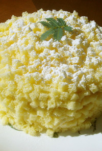 レモンのムースケーキ