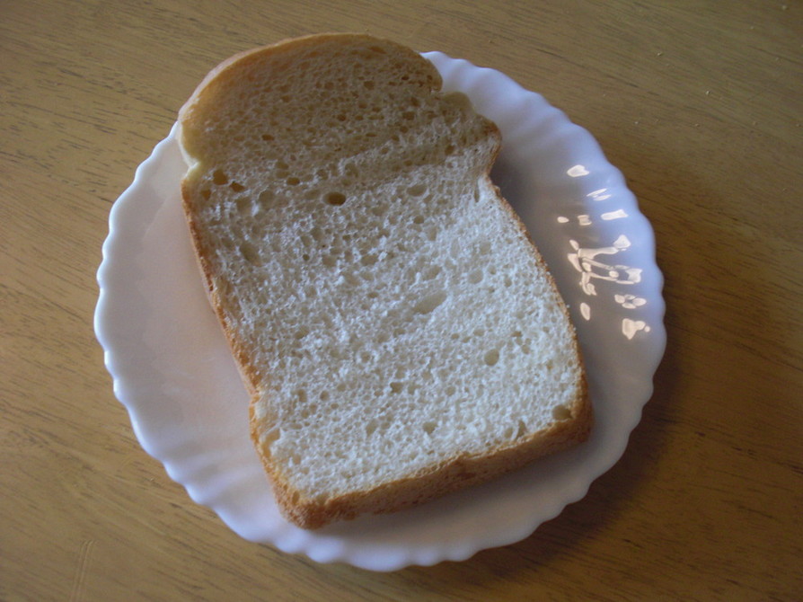 HBで離乳食用食パンの画像