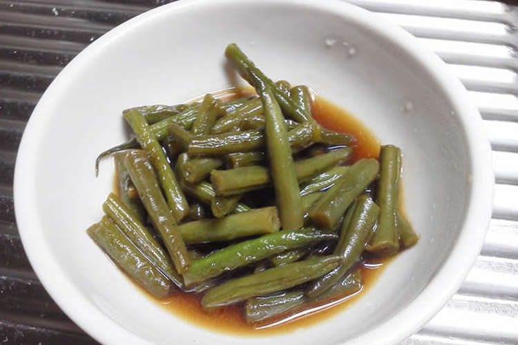 インゲンだけで いんげんの炒め煮 レシピ 作り方 By しちにゃん クックパッド 簡単おいしいみんなのレシピが352万品