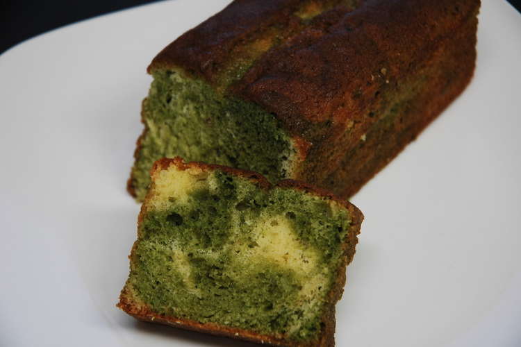 おやつイン 抹茶マーブルパウンドケーキ レシピ 作り方 By 江別製粉 クックパッド
