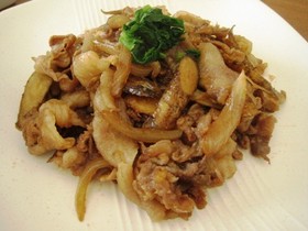 簡単☆豚肉とごぼうの炒め物