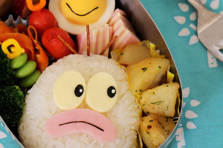 キャラ弁 オバケのq太郎 オバq レシピ 作り方 By みやきっちん クックパッド