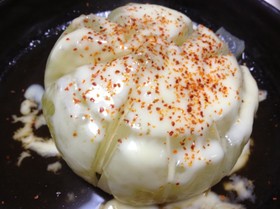 チンするだけ*新玉ねぎまるごとグラタン♪