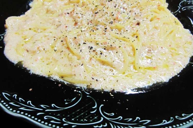 かに缶で 蟹クリームパスタ レシピ 作り方 By Lith クックパッド 簡単おいしいみんなのレシピが352万品