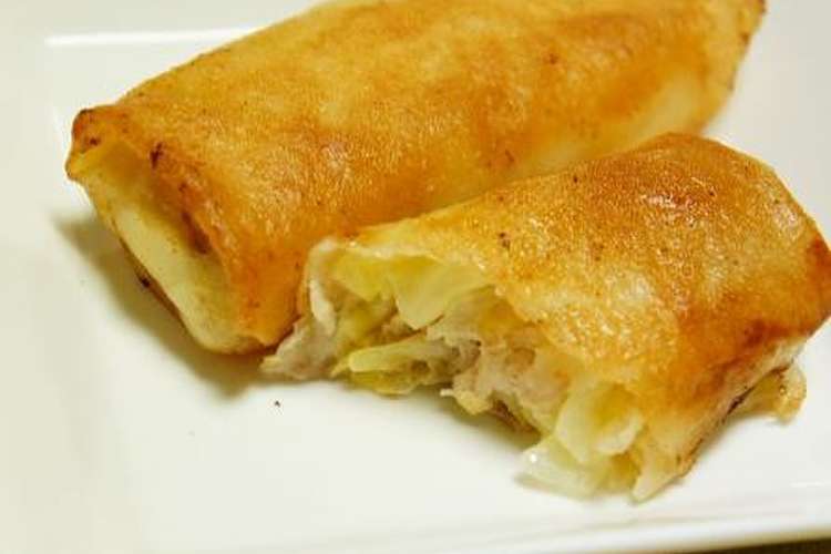 ツナキャベツの焼き春巻き レシピ 作り方 By Veryベリー クックパッド 簡単おいしいみんなのレシピが366万品