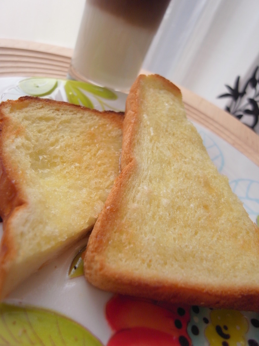 卵なし☆簡単フレンチトーストの画像