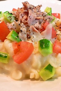 ✿夏野菜で冷製パスタ✿