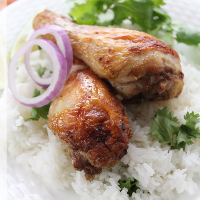 ガーリックライムローストチキンドラムスティックのレシピ