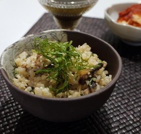 ダイエットうなぎ・生姜混ぜご飯