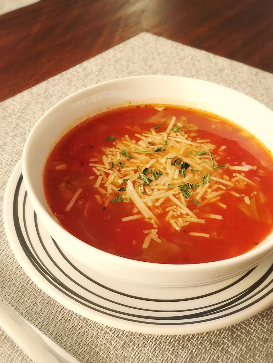 とろ～りチーズの★トマトスープの画像