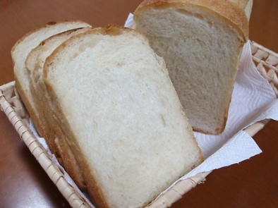 ふわふわ！天然酵母の山食パンの写真