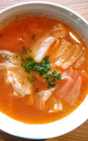【薬膳レシピ】スペアリブのトマトスープの画像