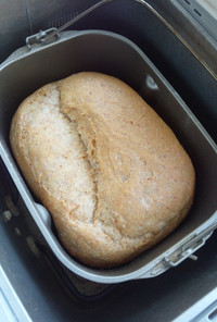 スペルト小麦と桑名もち小麦・・ＨＢ食パン