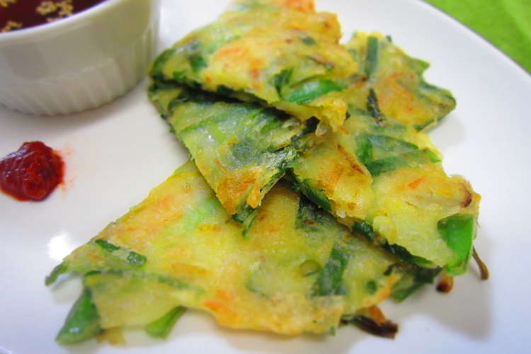 野菜炒めをリメイク 超簡単チヂミ レシピ 作り方 By 管理栄養士ふるり クックパッド